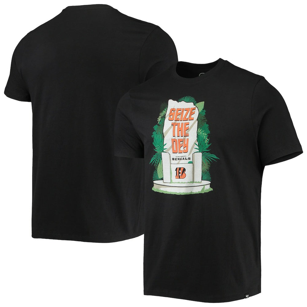 Cincinnati Bengals '47 Logo Super Rival T-Shirt Black