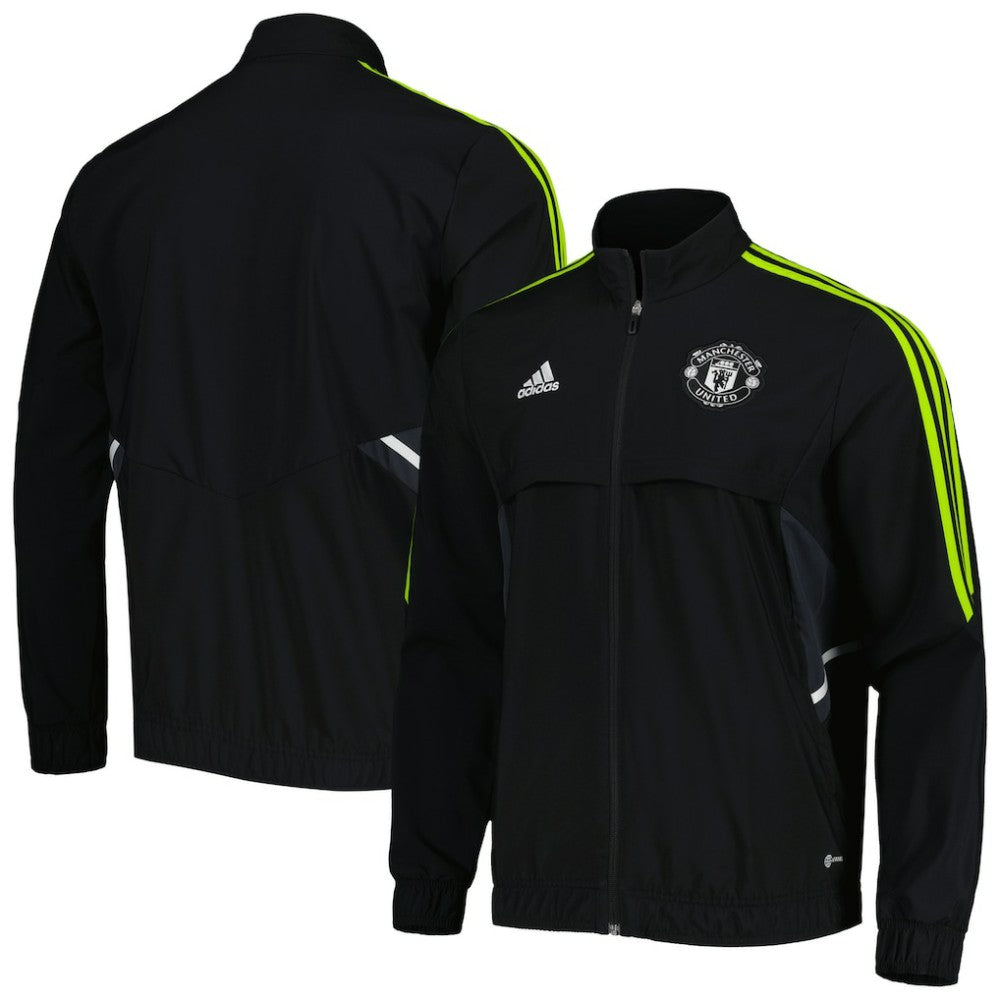 Manchester United Presentation AEROREADY Full-Zip Jacket Black