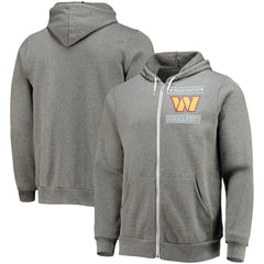 Washington Commanders NFL x Darius Rucker Collection Sponge Fleece Full-Zip Hoodie Heathered Charcoal