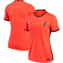 England Women's National Team Women's 2022/23 Away Replica Blank Jersey Red