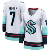 NHL Jordan Eberle Seattle Kraken Fanatics Women's Away Breakaway Jersey - White