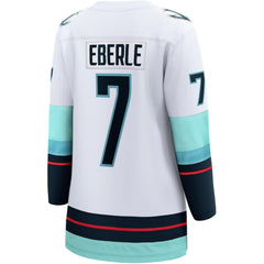 NHL Jordan Eberle Seattle Kraken Fanatics Women's Away Breakaway Jersey - White