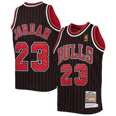 NBA Michael Jordan Chicago Bulls Youth 1996-97 Hardwood Classics Authentic Jersey sale - Black/Red