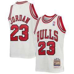 NBA Michael Jordan Chicago Bulls Youth 1997/98 Hardwood Classics Authentic Jersey sale - White