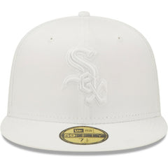 Chicago White Sox New Era White on White 59FIFTY Fitted Hat Hats