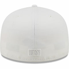 New York Yankees New Era White on White 59FIFTY Fitted Hat Hats