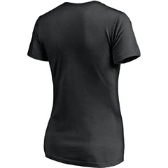 NHL Florida Panthers Fanatics Women' s Overtime V-Neck T-Shirt - Black