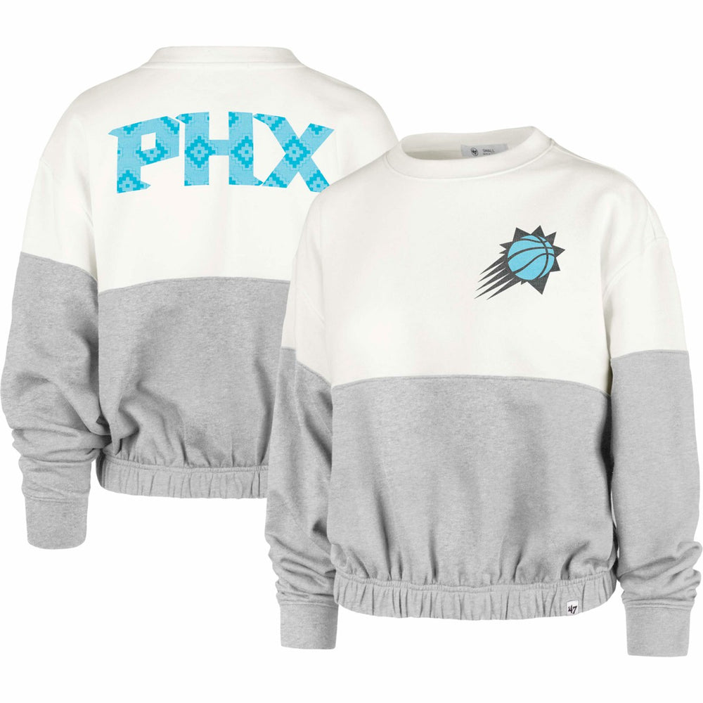 Phoenix Suns '47 Women's 2022/23 City Edition Take Two Bonita Sweatshirt Cream