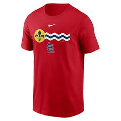 St. Louis Cardinals Nike Logo Local Team T-Shirt - Red T-shirts