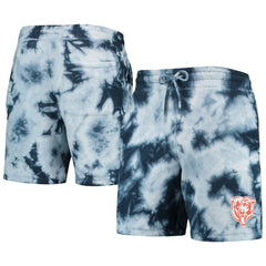 Chicago Bears New Era Tie-Dye Shorts Navy