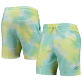 Miami Dolphins New Era Tie-Dye Shorts White
