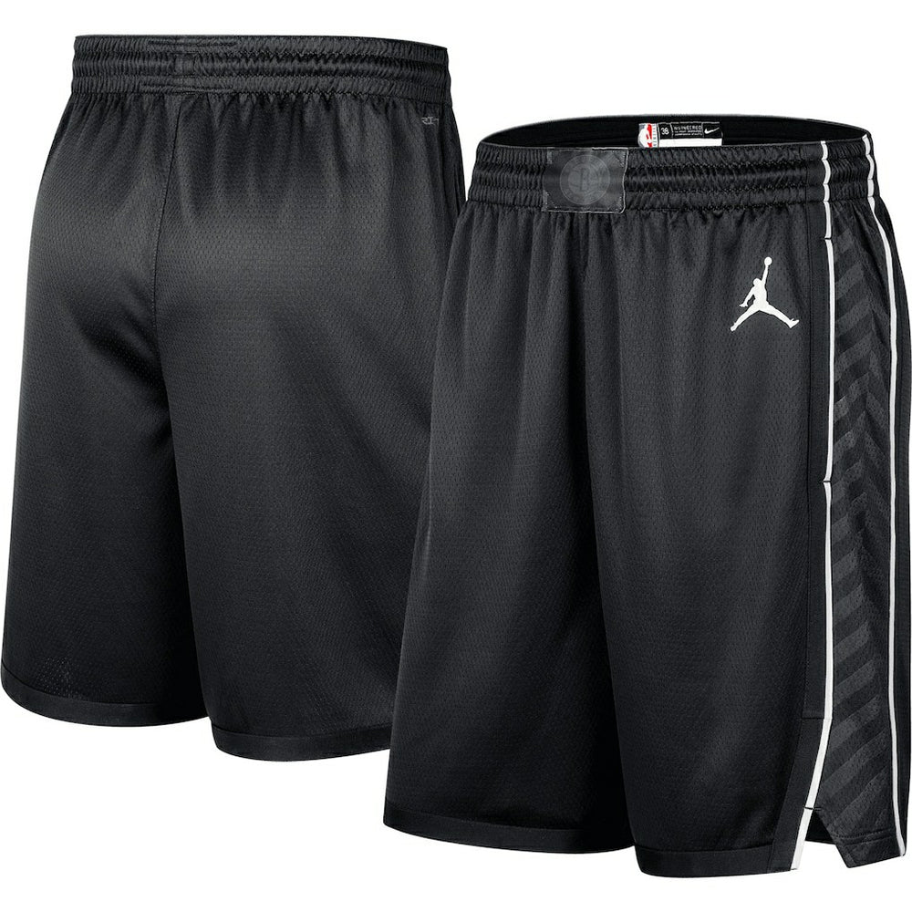 Brooklyn Nets Jordan Brand 2022/2023 Statement Edition Swingman Performance Shorts Black