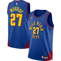 NBA Jamal Murray Denver Nuggets Jordan Brand Unisex Swingman Jersey sale - Statement Editi- Blue discount