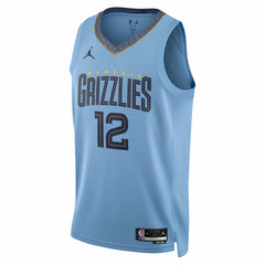 Ja Morant Memphis Grizzlies Jordan Brand Unisex Swingman Jersey Statement Edition Light Blue