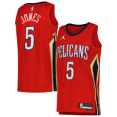 NBA Herbert Jones New Orleans Pelicans Jordan Brand Unisex Swingman Jersey - Statement Edition - Red discount