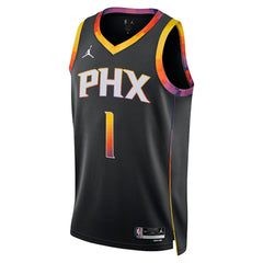 NBA Devin Booker Phoenix Suns Jordan Brand Unisex Swingman Jersey sale - Statement Editi- Black online