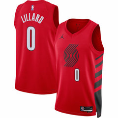 NBA Damian Lillard Portland Trail Blazers Jordan Brand Unisex Swingman Jersey - Statement Edition - Red sale