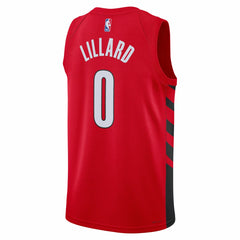 NBA Damian Lillard Portland Trail Blazers Jordan Brand Unisex Swingman Jersey - Statement Edition - Red sale