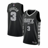 NBA Keldon Johnson San Antonio Spurs Jordan Brand Unisex Swingman Jersey - Statement Edition - Black outlet