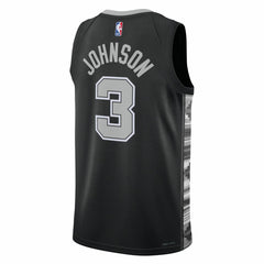 NBA Keldon Johnson San Antonio Spurs Jordan Brand Unisex Swingman Jersey - Statement Edition - Black outlet
