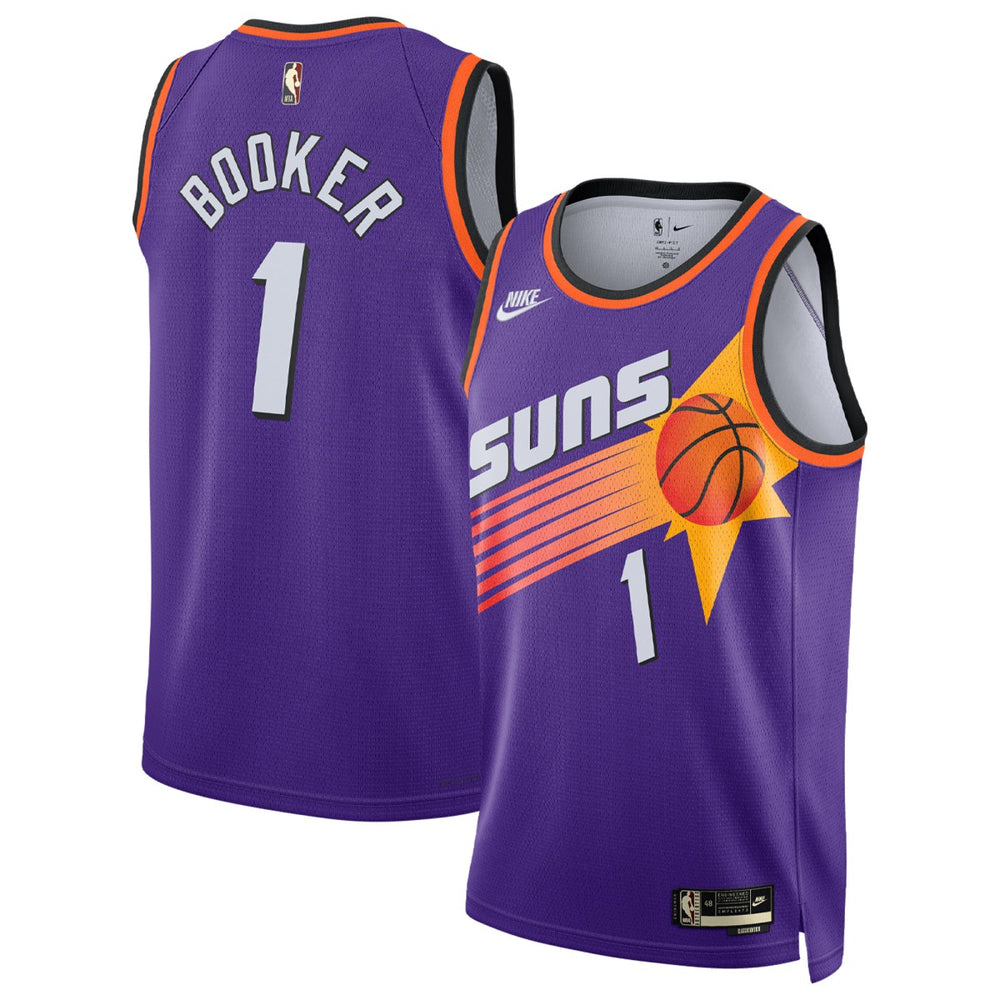 NBA Devin Booker Phoenix Suns Swingman Jersey - Classic Edition - Purple
