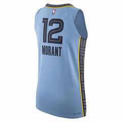 NBA Ja Morant Memphis Grizzlies Jordan Brand Authentic Player Jersey - Statement Edition - Light Blue sale