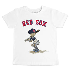 Boston Red Sox Tiny Turnip Youth Team Slugger T-Shirt - White T-shirts