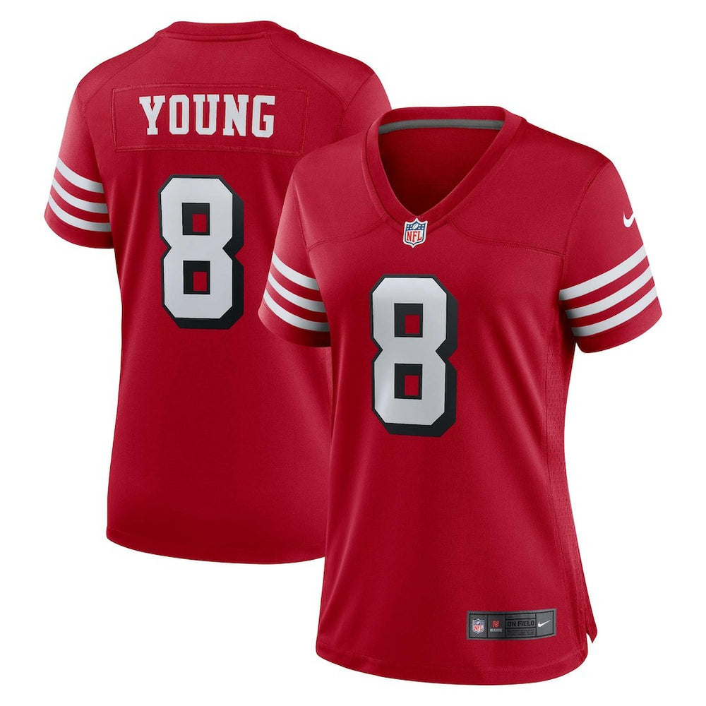 NFL Steve Young San Francisco 49ers Women's Alternate Game Jersey - Scarlet