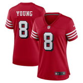 NFL Steve Young San Francisco 49ers Women's Alternate Game Jersey - Scarlet