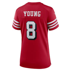 NFL Steve Young San Francisco 49ers Women's Alternate Game Jersey - Scarlet