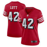 NFL Ronnie Lott San Francisco 49ers Women's Alternate Game Jersey - Scarlet