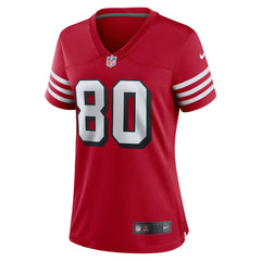 Jerry Rice San Francisco 49ers Women's Alternate Game Jersey Scarlet