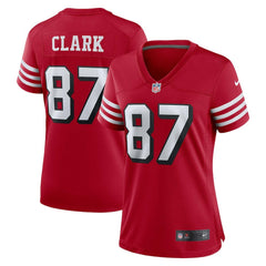 NFL Dwight Clark San Francisco 49ers Women's Alternate Game Jersey - Scarlet