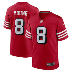 NFL Steve Young San Francisco 49ers Retired Player Alternate Game Jersey - Scarlet