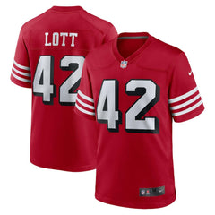 NFL Ronnie Lott San Francisco 49ers Retired Player Alternate Game Jersey - Scarlet