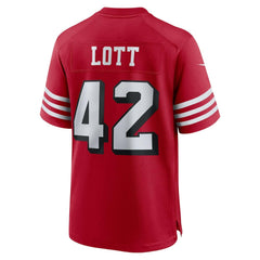 NFL Ronnie Lott San Francisco 49ers Retired Player Alternate Game Jersey - Scarlet