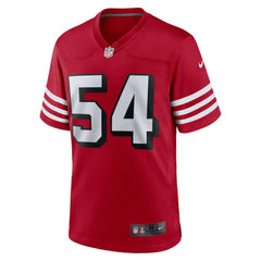 NFL Fred Warner San Francisco 49ers Alternate Game Jersey - Scarlet