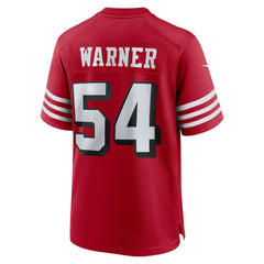 NFL Fred Warner San Francisco 49ers Alternate Game Jersey - Scarlet