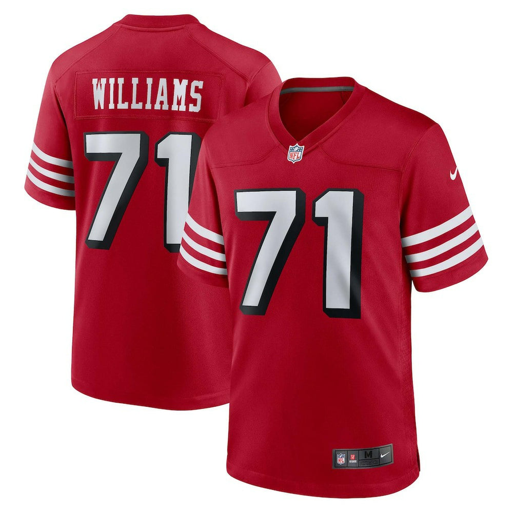 NFL Trent Williams San Francisco 49ers Alternate Game Jersey - Scarlet