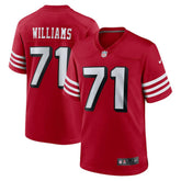 NFL Trent Williams San Francisco 49ers Alternate Game Jersey - Scarlet