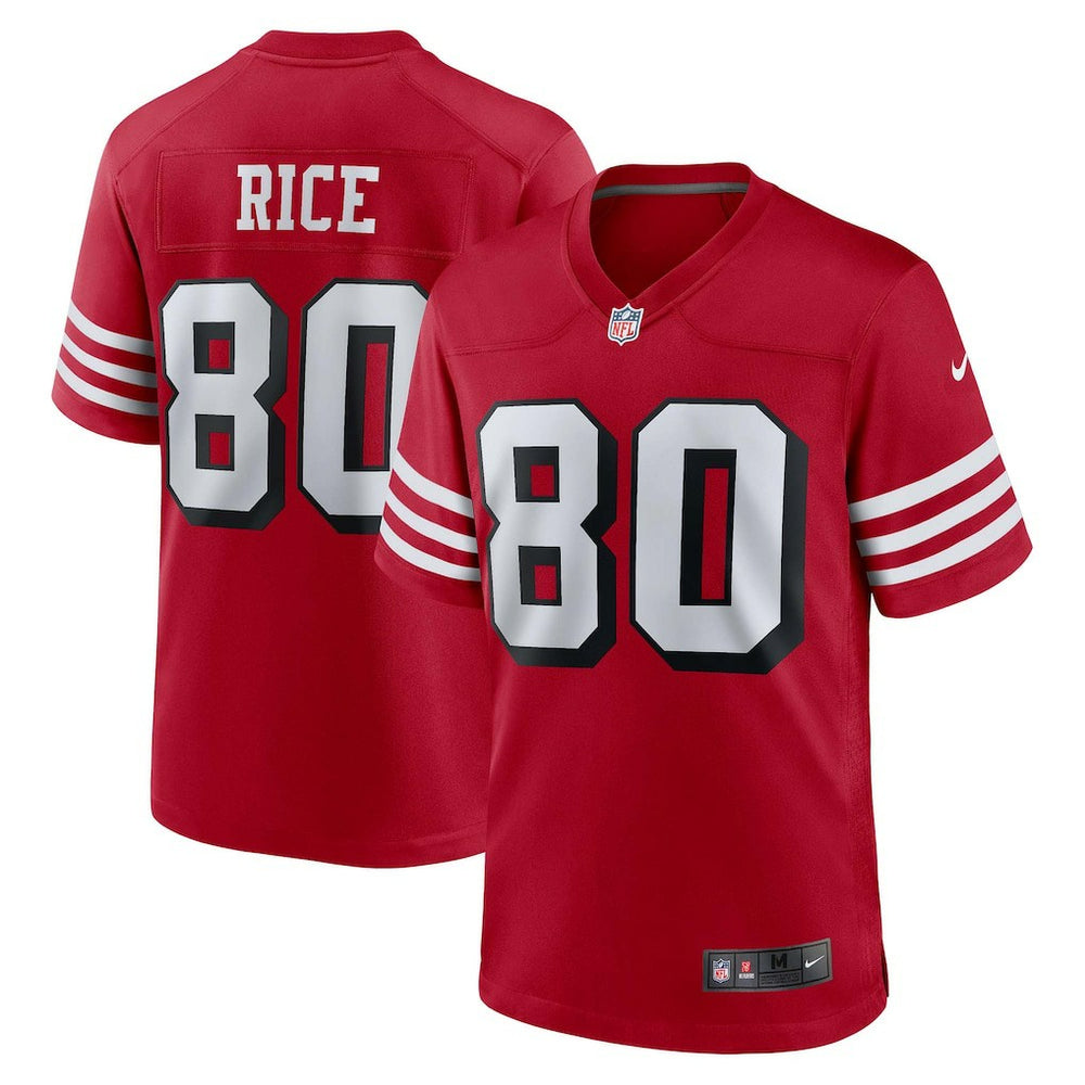 NFL Jerry Rice San Francisco 49ers Retired Player Alternate Game Jersey - Scarlet