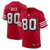NFL Jerry Rice San Francisco 49ers Retired Player Alternate Game Jersey - Scarlet