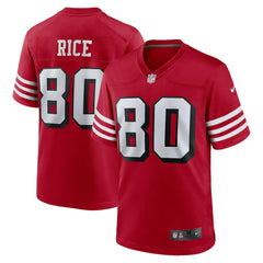 NFL Jerry Rice San Francisco 49ers Retired Player Alternate Game Jersey - Scarlet