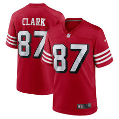 NFL Dwight Clark San Francisco 49ers Retired Player Alternate Game Jersey - Scarlet