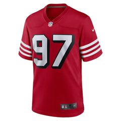 NFL Nick Bosa San Francisco 49ers Alternate Game Jersey - Scarlet