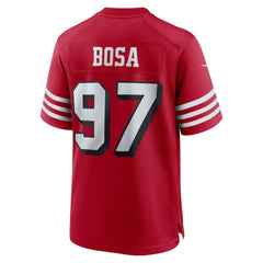 NFL Nick Bosa San Francisco 49ers Alternate Game Jersey - Scarlet
