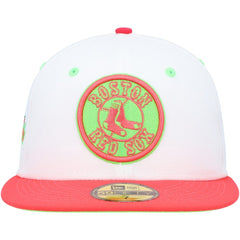Boston Red Sox New Era Fenway Park 100th Anniversary Strawberry Lolli 59FIFTY Fitted Hat - White/Coral Hats