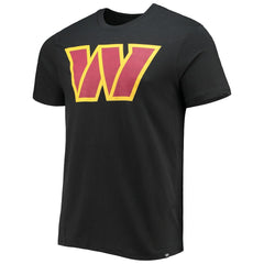 Washington Commanders '47 Imprint Super Rival T-Shirt Black