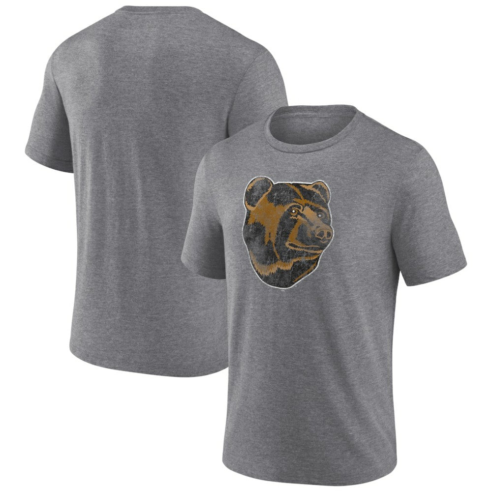NHL Boston Bruins Wraparound Tri-Blend T-Shirt - Heather Gray