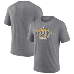 NHL Los Angeles Kings Wraparound Tri-Blend T-Shirt - Heather Gray